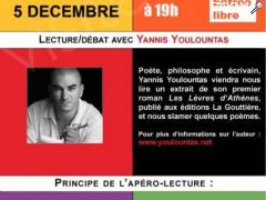 фотография de Apero lecture avec YANNIS YOULOUNTAS