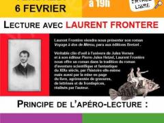 picture of APERO LECTURE AVEC LAURENT FRONTERE