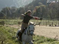 Foto Tir à l'arc à cheval