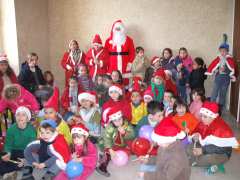 photo de marché de noël & vide grenier