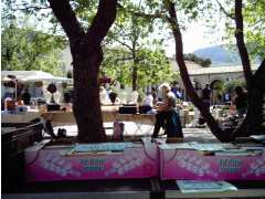 foto di les salles sur verdon marche de Provence