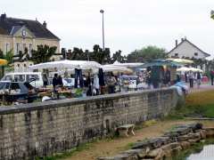 picture of puces - marché aux fleurs - marché gourmand