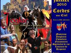 фотография de 39èmes Fêtes Médiévales du Grand Fauconnier - 13 et 14 juillet 2010 – Cordes-sur-Ciel (Tarn)