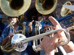 foto di brocante / vide grenier musical