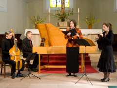 Foto Dimanche 15 août (21h) – Concert d’ouverture du festival Cantica Sacra à la Basilique de Rocamadour par l’Ensemble Dulcis Melodia.