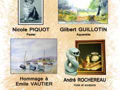 Foto Exposition peintures et sculptures