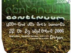 Foto Continuum week end des arts sonores