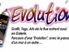 photo de " Evolution " ou l'art du Graff - Performance et vernissage