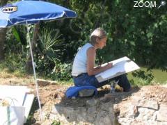 foto di Concours de peinture sur les berges de la bidouze