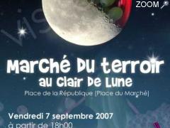 Foto Marché du terroir au clair de lune