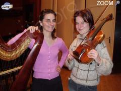 фотография de DUO DE VIOLON ET HARPE