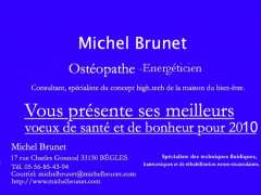 foto di Cabinet d'ostéopathie et d'énergétique MICHEL BRUNET