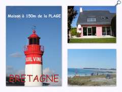 photo de " LA MAISON ROSE " à 150m de la mer