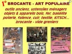 photo de brocante - art populaire - objets KITSCH