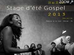 фотография de stage d'été gospel