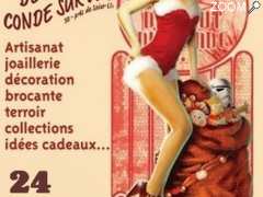 Foto CONDE (50) 24 nov.- brocante de Noël, les idées cadeaux