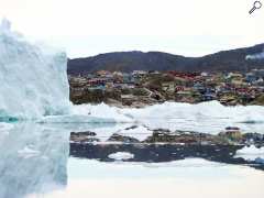 foto di Groenland, entre les glaces de l'Arctique