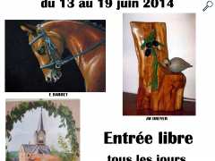 Foto Exposition de peintures et sculptures