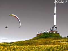 photo de Voler en parapente du sommet du Puy-de-dôme