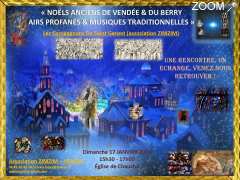 Foto Concert de Noëls anciens de Vendée, du Berry et de Loire Atlantique - "Les Compagnons de Saint Genest" (Association ZIMZIM)