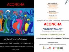 foto di Exposition Mythe et Réalité de l'artiste franco-cubaine Aconcha