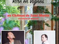 picture of Le Festival « RIRE EN VIGNES » revient pour sa 3ème édition, les 27 & 28 juillet 2016,  au Château de Saint-Martin à Taradeau