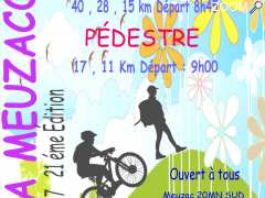 Foto LA MEUZACOISE 2017 RANDONNEE VTT PEDESTRE DIMANCHE 23 JUILLET