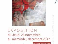 photo de exposition Parcours & signes de Chantal Fraigneau