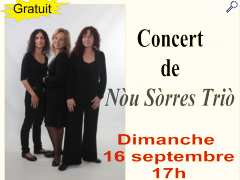 Foto Concert de Nòu Sòrres Triò