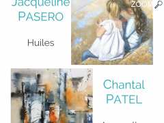 Foto Exposition peinture par J. Pasero et C. Patel