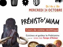 photo de Préhisto’Miam le mercredi 24 octobre à partir de 14h30