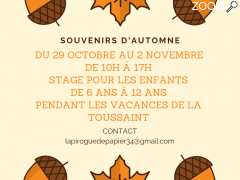 foto di Stage enfant "Souvenirs d'Automne"