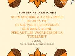 photo de Stage enfant "Souvenirs d'Automne"