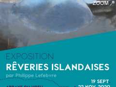 foto di Rêveries islandaises, exposition de peinture de Philippe Lefebvre